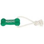 Paka Zwierzaka Rope With Bone HoHoHo - Dog Toy - 13 cm