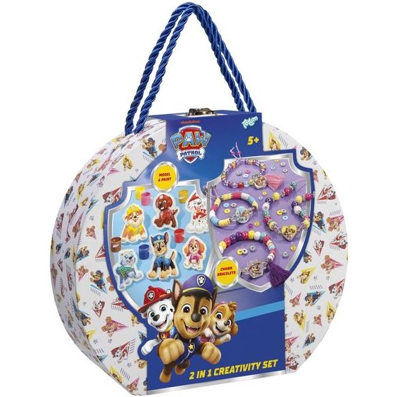 Totum: Paw Patrol - 2 In 1 Suitcase (Plaster & Bracelets) (TT723738)