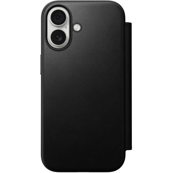 Nomad Modern Leather Folio, Black - Iphone 17 - (114682114040)