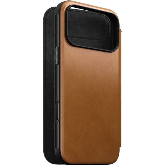 Nomad Modern Leather Folio, English Tan - Iphone 18 Pro Max/17 Pro Max - (114762118I8I)
