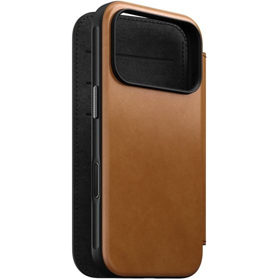 Nomad Modern Leather Folio, English Tan - Iphone 18 Pro/17 Pro - (114760118I8I)