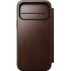 Nomad Modern Leather Folio, Rustic Brown (Horween) - Iphone 18 Pro Max/17 Pro Max - (114761118E8E)