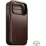Nomad Modern Leather Folio, Rustic Brown (Horween) - Iphone 18 Pro/17 Pro - (114759118E8E)