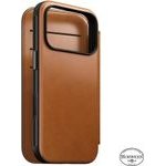 Nomad Modern Leather Folio, Saddle (Horween) - Iphone 18 Pro/17 Pro - (114759118R8R)