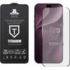 Idol 1991 Titanium Tempered Glass Iphone 18 Pro 6.3in 9H 0.25mm Semi Curved Finger Unlock Full Glue BLACK