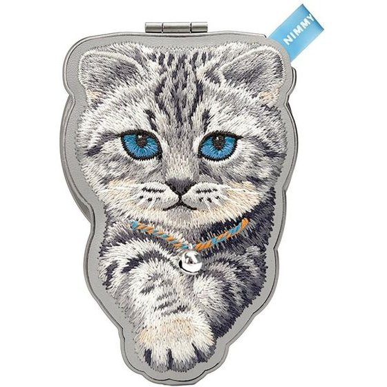 Nimmy Magnetic Charm Denim Fashion British Shorthair Cat Grey - (N-LDM-CXZJ-023-A)