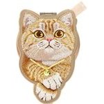 Nimmy Magnetic Charm Denim Fashion Ginger Cat Brown - (N-LDM-CXZJ-036-A)