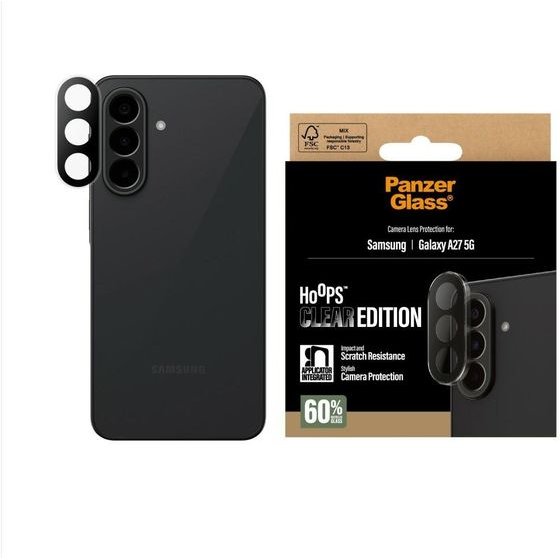 PanzerGlass Hoops Lens Protector Tempered Glass Lens Protector For Samsung Galaxy A27 Transparent - (PG20276)