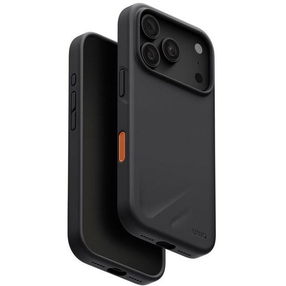 UNIQ Case Lino For Iphone 18 Pro / 17 Pro Magclick Charging Grey - (UNIQ-IP6.3P(2026)-LINOMCGRY)