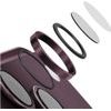 UNIQ Optix Aluguard (DX2) Camera Lens Protector For Iphone 18 Pro / Iphone 18 Pro Max Burgundy - (UNIQ-IP6.3P-6.9P(2026)-ALENSRBRG)