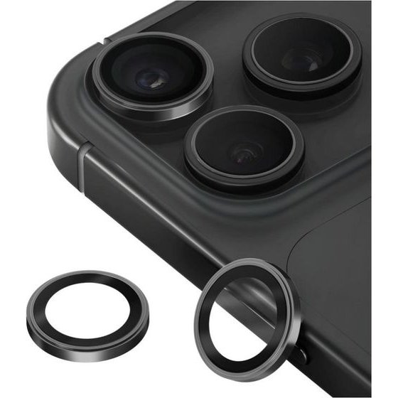 UNIQ Optix Prime Camera Lens Protector For Iphone 18 Pro / Iphone 18 Pro Max Graphite - (UNIQ-IP6.3P-6.9P(2026)-PLENSGRPC)