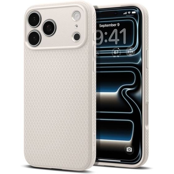 Spigen Liquid Air Iphone 17 Pro Max / 18 Pro Max Natural Titanium - (ACS12114)