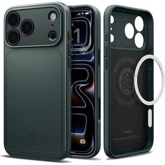 Spigen Thin Fit Magsafe Iphone 17 Pro / 18 Pro Abyss Green - (ACS12145)