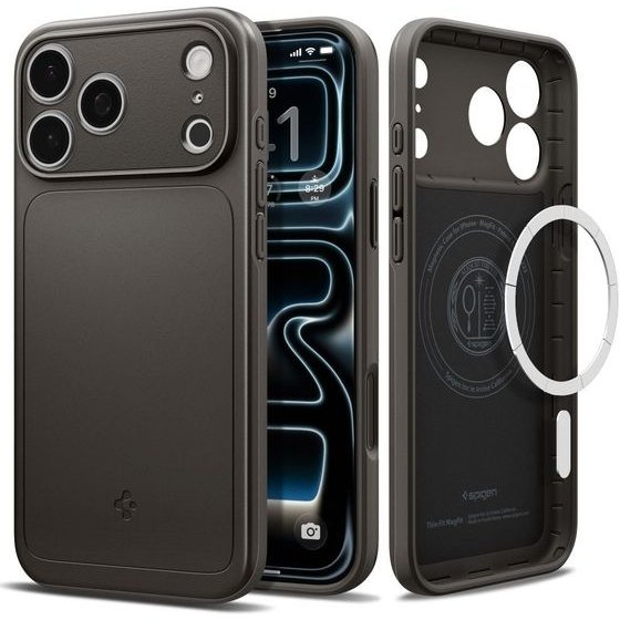 Spigen Thin Fit Magsafe Iphone 17 Pro / 18 Pro Gunmetal - (ACS12146)