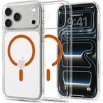 Spigen Ultra Hybrid Magsafe Iphone 17 Pro / 18 Pro CLEAR/Orange - (ACS12159)