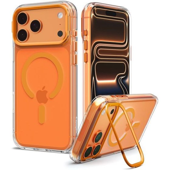 Spigen Ultra Hybrid Optik S Magsafe Iphone 17 Pro Max / 18 Pro Max CLEAR/Orange - (ACS11910)