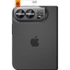Spigen Glass Tr Ez Fit Optik Pro 2 Pack, Black - Iphone Duo - (AGL12011)