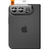 Spigen Glass Tr Ez Fit Optik Pro 2 Pack, White - Iphone Duo - (AGL12012)