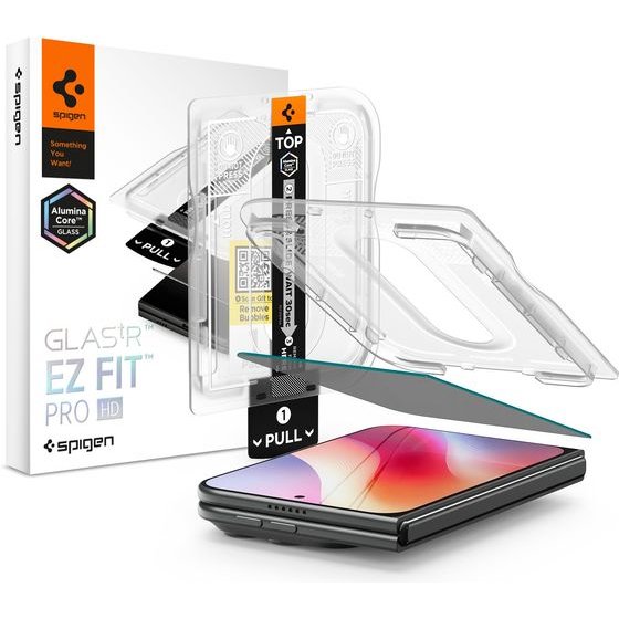 Spigen Glass Tr Ez Fit Pro Hd (Privacy) 1 Pack - Iphone Duo - (AGL12016)