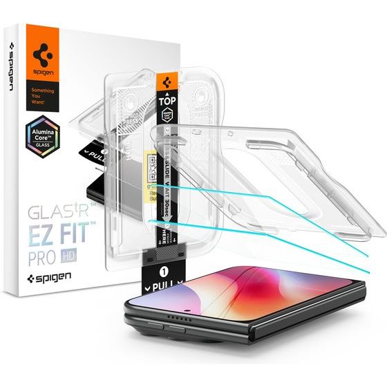 Spigen Glass Tr Ez Fit Pro Hd 2 Pack - Iphone Duo - (AGL12013)