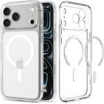 Spigen Ultra Hybrid MagSafe, Clear White - Iphone 18 Pro/17 Pro - (ACS12155)
