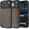 Spigen Ultra Hybrid MagSafe, Frost Black Orange - Iphone 18 Pro Max/17 Pro Max - (ACS12125)
