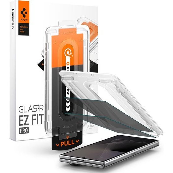 Spigen - (2 pack) Glas.Tr EZ-Fit Pro - Samsung Galaxy Z Fold7 / Z Fold8 Ultra - Privacy - (AGL12075)