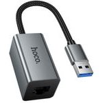 Hoco ���������� USB-A �� RJ45 Otg 10/100MBps 15cm ���� - (UA48)