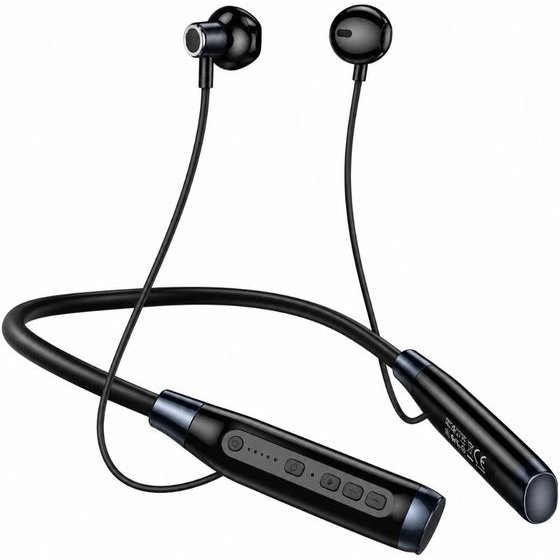 Hoco Exclusive Bluetooth Hands Free Hoco. Neckband v5.4 1200mAh Microsd 200 ���� ������������ ����� - (DSS07 Excellent)
