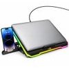Hoco Exclusive Laptop Cooler Hoco. Rgb �� 2 ������������� 1200RPm ��� Stand ������� ��� �������� ����������� ��� 17 - (DH19 Cool)