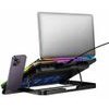 Hoco Exclusive Laptop Cooler Hoco. Rgb �� 2 ������������� 1200RPm ��� Stand ������� ��� �������� ����������� ��� 17 - (DH19 Cool)