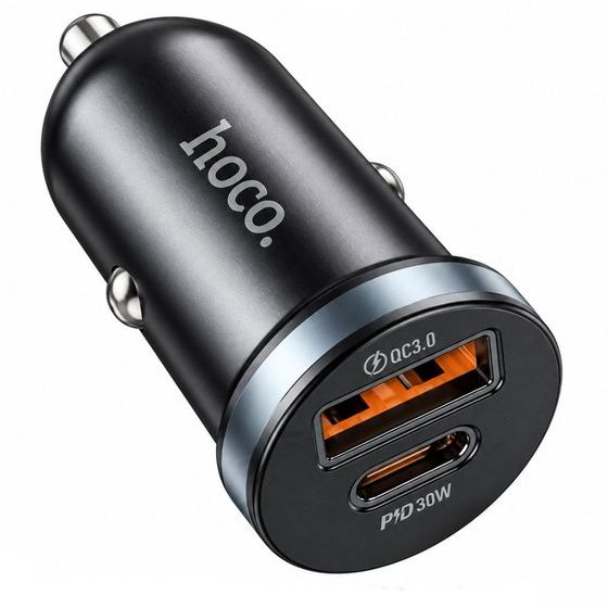 Hoco Exclusive ��������� ����������� Hoco. Lightweight 30W USB-C PD30W + USB-A 18W QC3.0A ������ - (DZ19 Scenery)