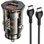Hoco Exclusive ��������� ����������� Hoco. Lightweight 30W USB-C PD30W + USB-A 18W QC3.0A �� ������� USB-A �� USB-C �������� ���� - (DZ16 Apex)