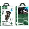 Hoco Exclusive ��������� ����������� Hoco. Lightweight 30W USB-C PD30W + USB-A 18W QC3.0A �� ������� USB-A �� USB-C �������� ���� - (DZ16 Apex)