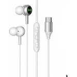 Hoco Hands Free USB-C Universal Earphones Hi-Fi Stereo Rgb �����-����� 1.2m - (M120 Gratified)