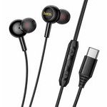Hoco Hands Free USB-C Universal Earphones Hi-Fi Stereo Rgb ����� 1.2m - (M120 Gratified)