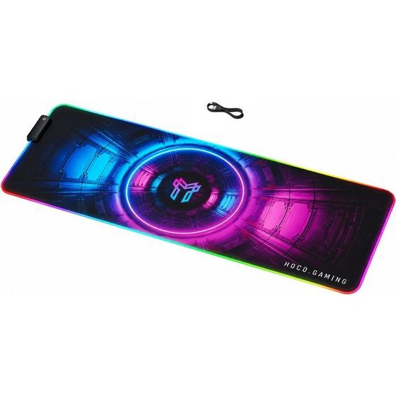 Hoco Mousepad Gaming Xl �� Rgb ������� ��� �������������� ��������� 800x300mm - (GM864)