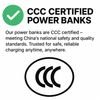 Hoco Power Bank 20000mAh PD20W Qc USB-C USB-A ��� ������������ ������� USB-C Lighting Led ���� �� ������������� Ccc - (Q55 Rock)