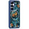 TFO Golden Autumn Case For Samsung Galaxy S25 Dark blue