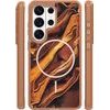 TFO Golden Autumn Case For Samsung Galaxy S25 Ultra brown