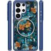 TFO Golden Autumn Case For Samsung Galaxy S25 Ultra Dark blue