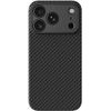 AmazingThing Titan Max Lens Case For Iphone 18 Pro Max In Aramid Fiber With Camera Cover, Compatible With Magsafe - Black - (IP18XTYBK)