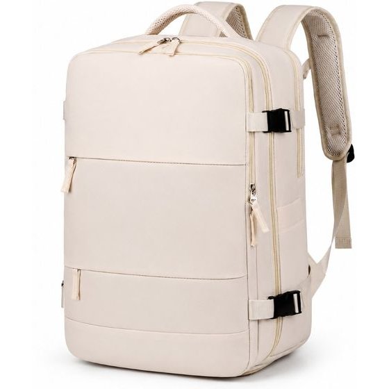EXTRALINK Black Forest KM06 Beige, Cabin Hand Luggage Travel backpack, 45x20x30 Cm - (EX.80449)