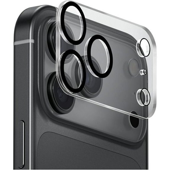 UNIQ Optix Clearshield Frameguard Camera Lens Protector For Iphone 17 Pro Max Crystal Clear With App - (UNIQ-IP6.9P(2025)-CFGLENSCLR)