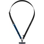 UNIQ Phone Lanyard Vista Flex 2-in-1 black-Blue - (UNIQ-VISTAFLEX2IN1-BLKDBLU)