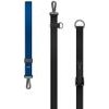 UNIQ Phone Lanyard Vista Flex 2-in-1 black-Blue - (UNIQ-VISTAFLEX2IN1-BLKDBLU)