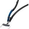 UNIQ Phone Lanyard Vista Flex 2-in-1 black-Blue - (UNIQ-VISTAFLEX2IN1-BLKDBLU)