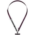 UNIQ Phone Lanyard Vista Flex 2-in-1 burgundy-Grey - (UNIQ-VISTAFLEX2IN1-BGDYSGRY)