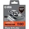 SBS D3O Camera Lens Protector For Iphone 18 Pro Max - (TED3OCAMGLIP1869)