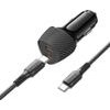Borofone ��������� ����������� 2xUSB-C PD60W �� ������� USB-C �� USB-C 1m ������ - (BZ31D Solid)